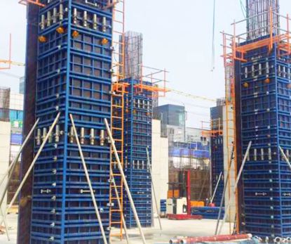 Picture of Adjustable Plywood Concrete Column Frame Formwork