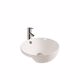 Picture of Bathroom ceramic art sink oval shaped wash basin