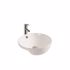 Picture of Bathroom ceramic art sink oval shaped wash basin