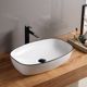 Picture of Bathroom Square Ceramic Sanitary Ware Art Washing Basin