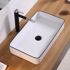 Picture of Bathroom Square Ceramic Sanitary Ware Art Washing Basin