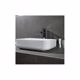 Picture of Bathroom Cabinet Used Face Wash Basin with Faucet and Overflow Hole washing basin