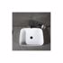 Picture of Bathroom Cabinet Used Face Wash Basin with Faucet and Overflow Hole washing basin