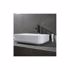 Picture of Bathroom Cabinet Used Face Wash Basin with Faucet and Overflow Hole washing basin