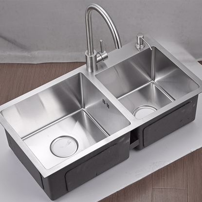 Picture of Hot Sale Undermounted SUS 304 Stainless Steel Kitchen Sink